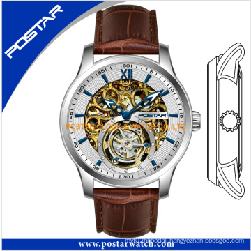 Factory Skeleton Automatic Watch with Top Grade Quality